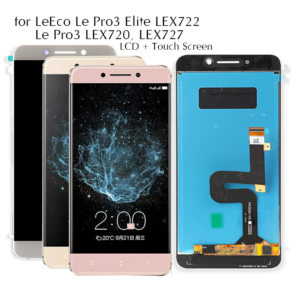 Дисплей для LeTV Le Pro 3 X720 ЖК дисплей сенсорный экран LeEco Pro3 X727 Elite X722 дисплей|lcd screen