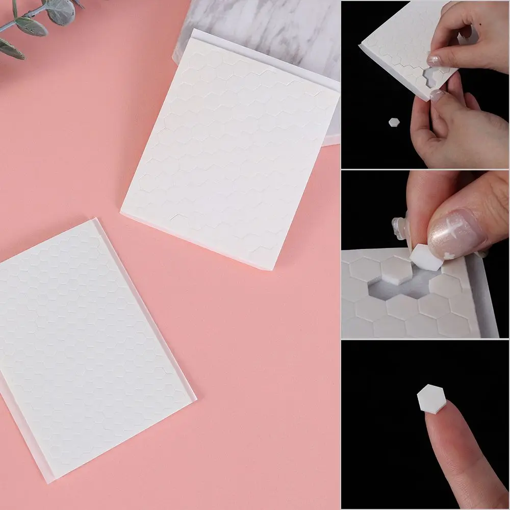 Adhesive Stickers Tape Strong Glue Magic Sticker Hook And Loop 3D Double-sided Adhesive Foam Dots Fastener DIY Scrapbooking Craft Project