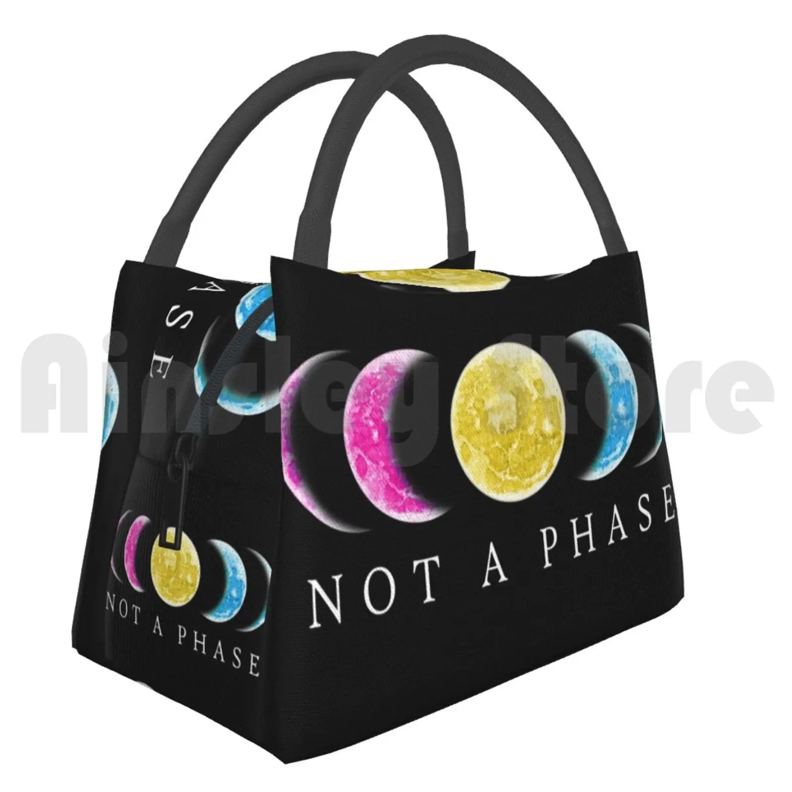 

Портативная изоляционная сумка Not A Phase-pansex Pride 204 pansex Phase Not A Phase Moon