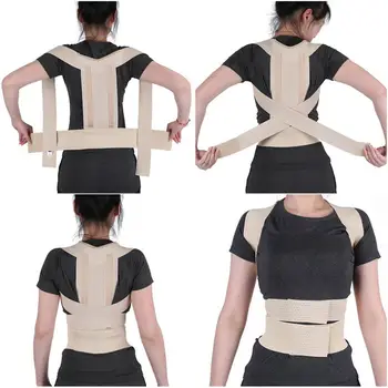 

Back Braces Posture Corrector Brace Spine Support Belt Women Men Shoulder Lumbar Back Corset Orthopedic Posture Correction Belt