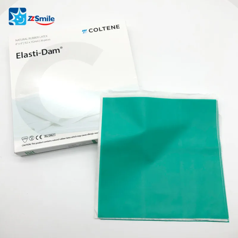 Elasti-плотина Стоматологическая плотина одобренная CE Стоматологическая сверхэластичная и безпорошковая латексная плотина стандартного размера