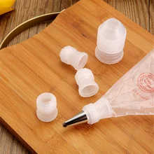 Горячая 1 шт. муфта адаптер Обледенение трубопроводная Насадка На кондитерский мешок набор торта цветок кондитерский инструмент маленький размер большой размер набор торта украшения инструменты