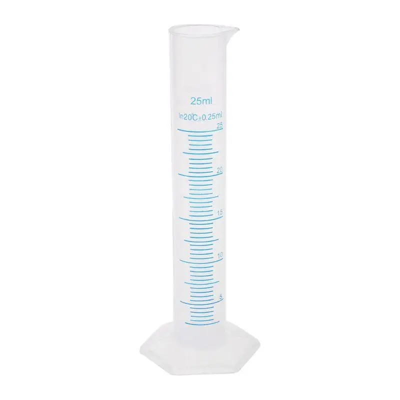 Transparent Plastic Graduated Cylinder