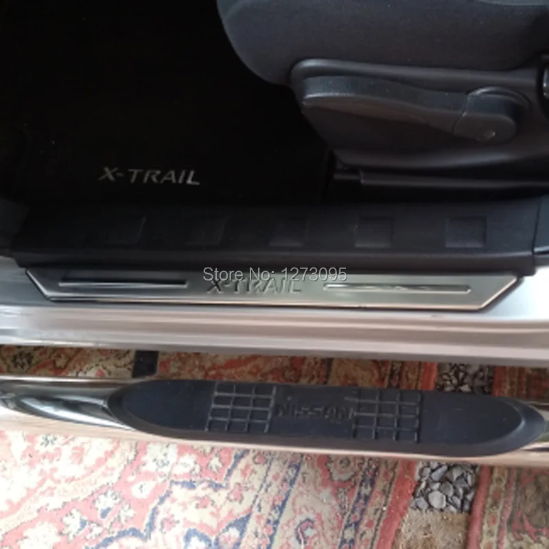Для Nissan X Trail XTrail T32 T31 2008 2018 2019 2020 нержавеющие двери и подоконники защита для
