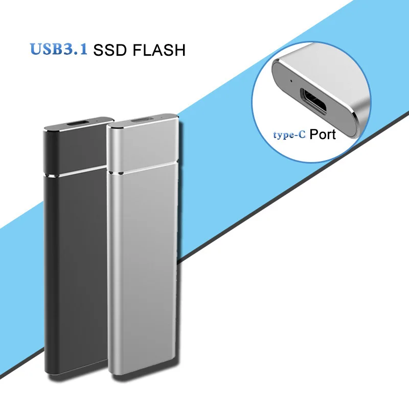 Портативный твердотельный накопитель SSD 128 ГБ 240 256 120 512 60 64 360 гб USB 3 1 флеш из