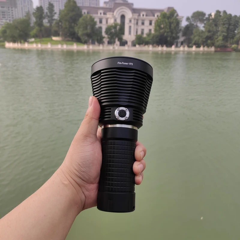 Fire-Foxes HID Flashlight FF5 100W 10000Lumen ALiExpress store