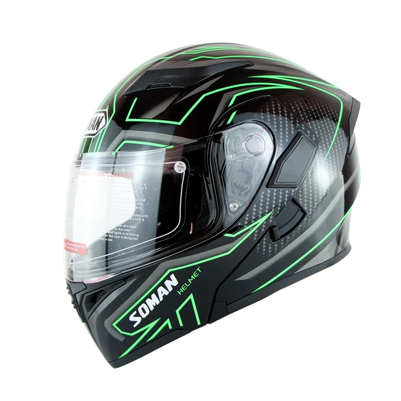 

Motorcycle Helmet Full Face Motocross Capacete Flip Up Motorhelm Shrak Casque Moto Modulable Casco Modular Capacete Aberto Vespa