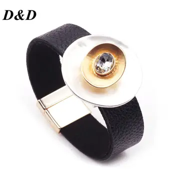 

D&D Charm Bracelets For Women Boho Crystal Metal Charm Wide Wrap Bracelet fashion jewelry wholesale drop shipping
