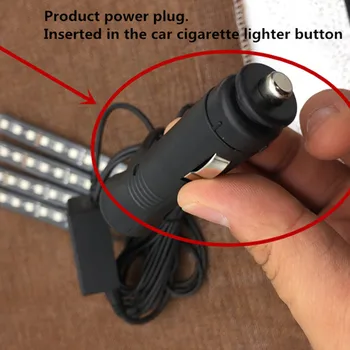 

4pcs Car Styling Decorative Atmosphere Lamps for Toyota Camry RAV4 Prado LandCruiser200 Corolla YARIS