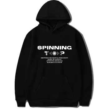 

Kpop GOT7 <SPINNING TOP> Support Hoodies Thick Casual Hooded Sweatshirts GOT7 Plus Size Pullovers Fans Collection Drop Shipping