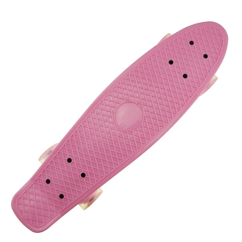 Mini Cruiser Skateboard for Beginners Kids 22inch PP Panel Child Outdoor Sport Fish Board Non-Slip | Спорт и развлечения