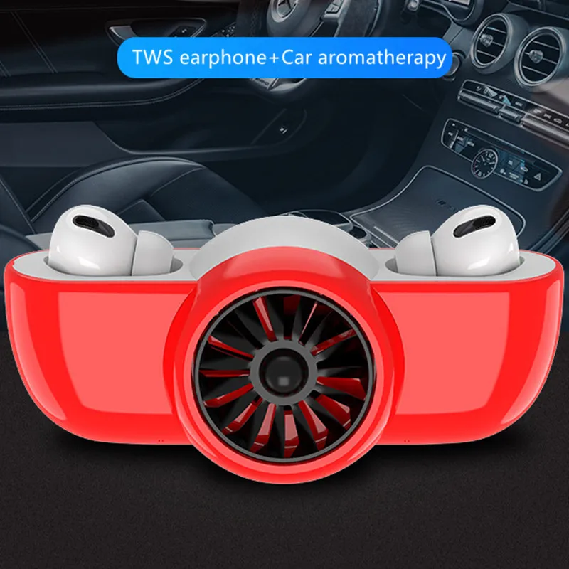 2 in1 наушники-вкладыши Tws беспроводные наушники Bluetooth 5 0 автомобиля ароматерапия