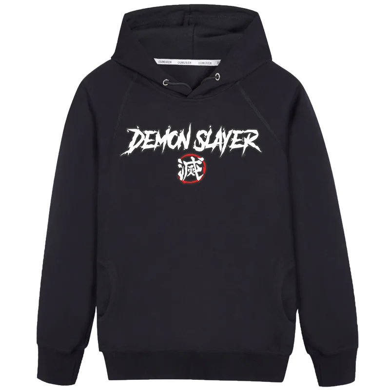 Аниме Demon Slayer: Kimetsu no Yaiba пуловер для косплея толстовки с капюшоном Пара пальто студенческие подростковые Топы