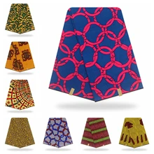 Новые гарантированные настоящие голландские восковые принты в оригинальном воске хлопок настоящий воск Настоящая Африканская Анкара ткань Aso Ebi