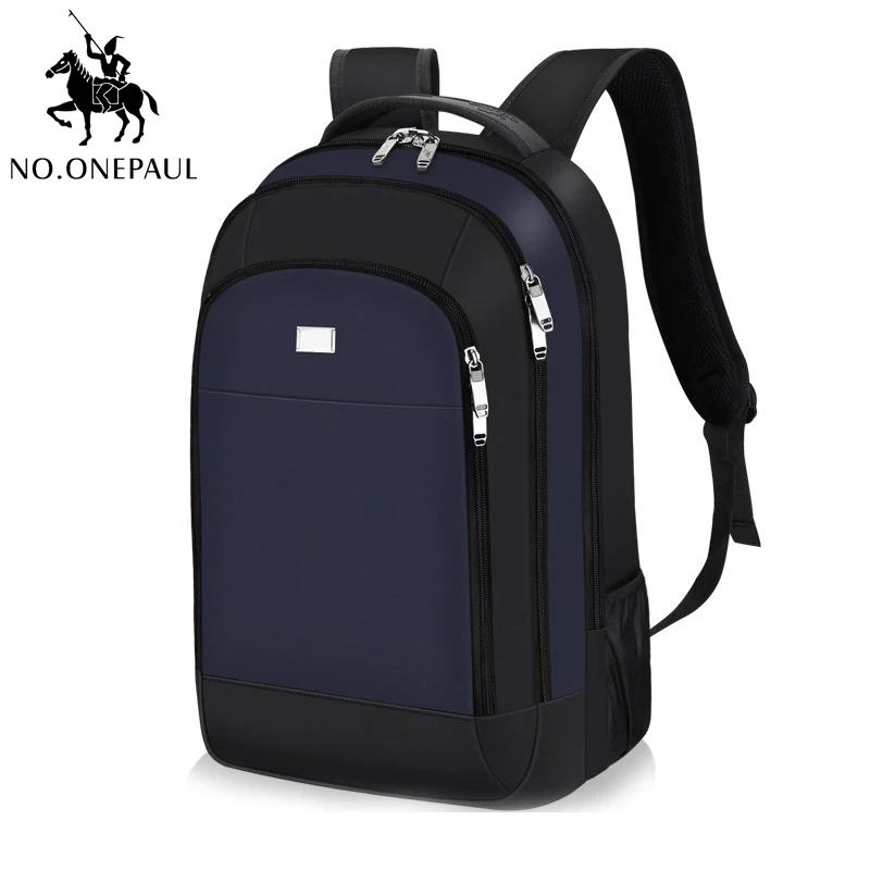 6001-blue-3C NO. ONEPAUL мужской рюкзак, уличный рюкзак для альпинизма и путешествий, модный рюкзак для ноутбука, Большая вместительная сумка, сумки для мужчин - Цвет: 6001-blue-3C