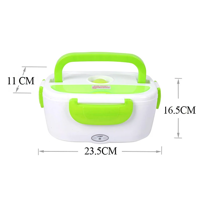 1.05L Portable Electric Heating Lunch Box Container Food Storage Warmer With Spoon EU/US/UK Plug kitchen Electric Meal Warmer