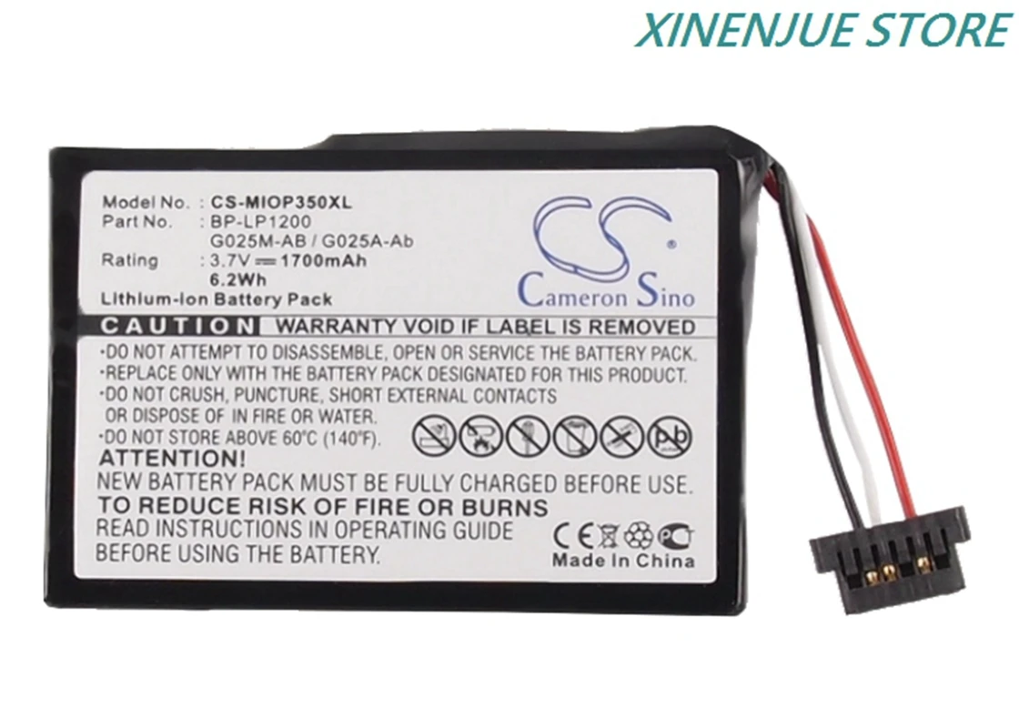 Garmin Aera 500, Nüvi 500, Zumo 220 GPS-batteri 010-11143-00 361-00038-01 Garmin Aera 500, Nüvi 500, Zumo 220 GPS-batteri 010-11143-00 361-00038-01