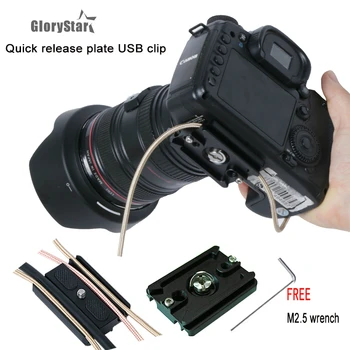 

Camera quick release plate can fixed camera data line smalling quick shot plate arca swiss for camera tripod area with 1/4 screw