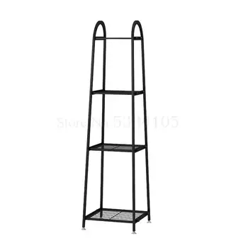 

Wrought Iron Decorative Multi-layer Flower Stand Balcony Indoor Living Room Pot Rack Floor-standing Racks Fleshy Green Flower Sh