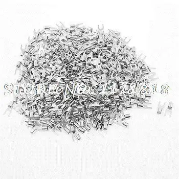

500 Pcs SNB5.5-4 AWG 12-10 Wire Connector Non Insulated Fork Terminals