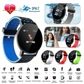 

Fashion Smart Bracelet Watch Waterproof Sport Fitness Tracker for iOS Android Wristband Sports SmartWatch With Alarm Clock