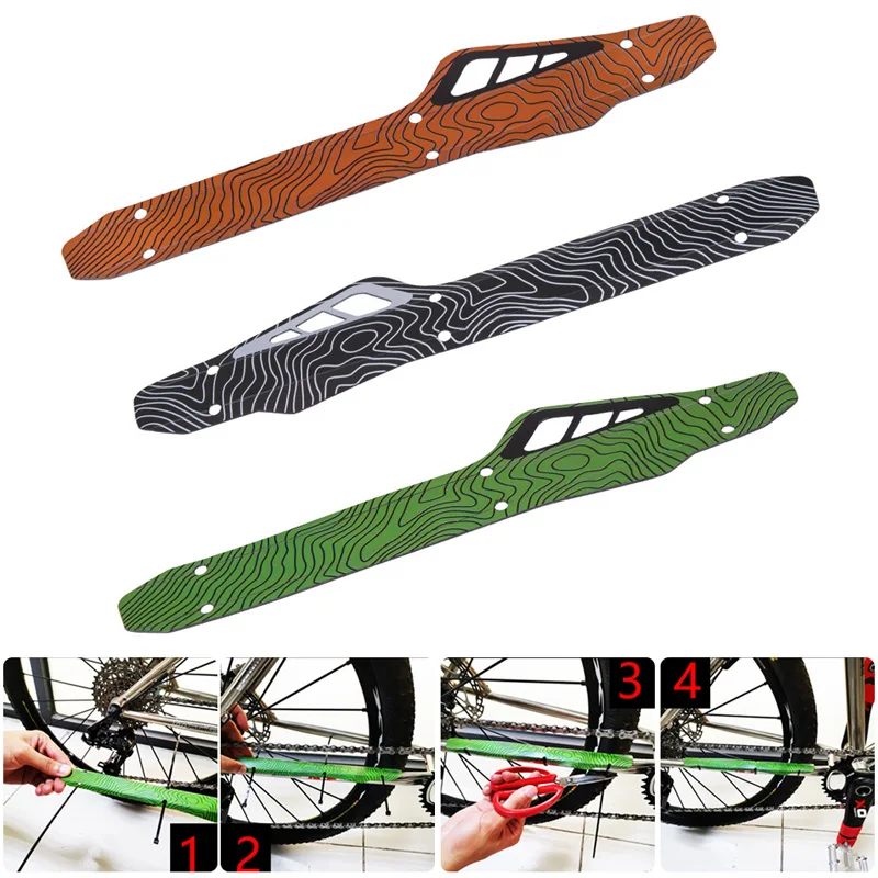 New MTB Bike Chain Protector Frame Stay Posted Chain Bicycle Protector Mountain Bike Chainstay