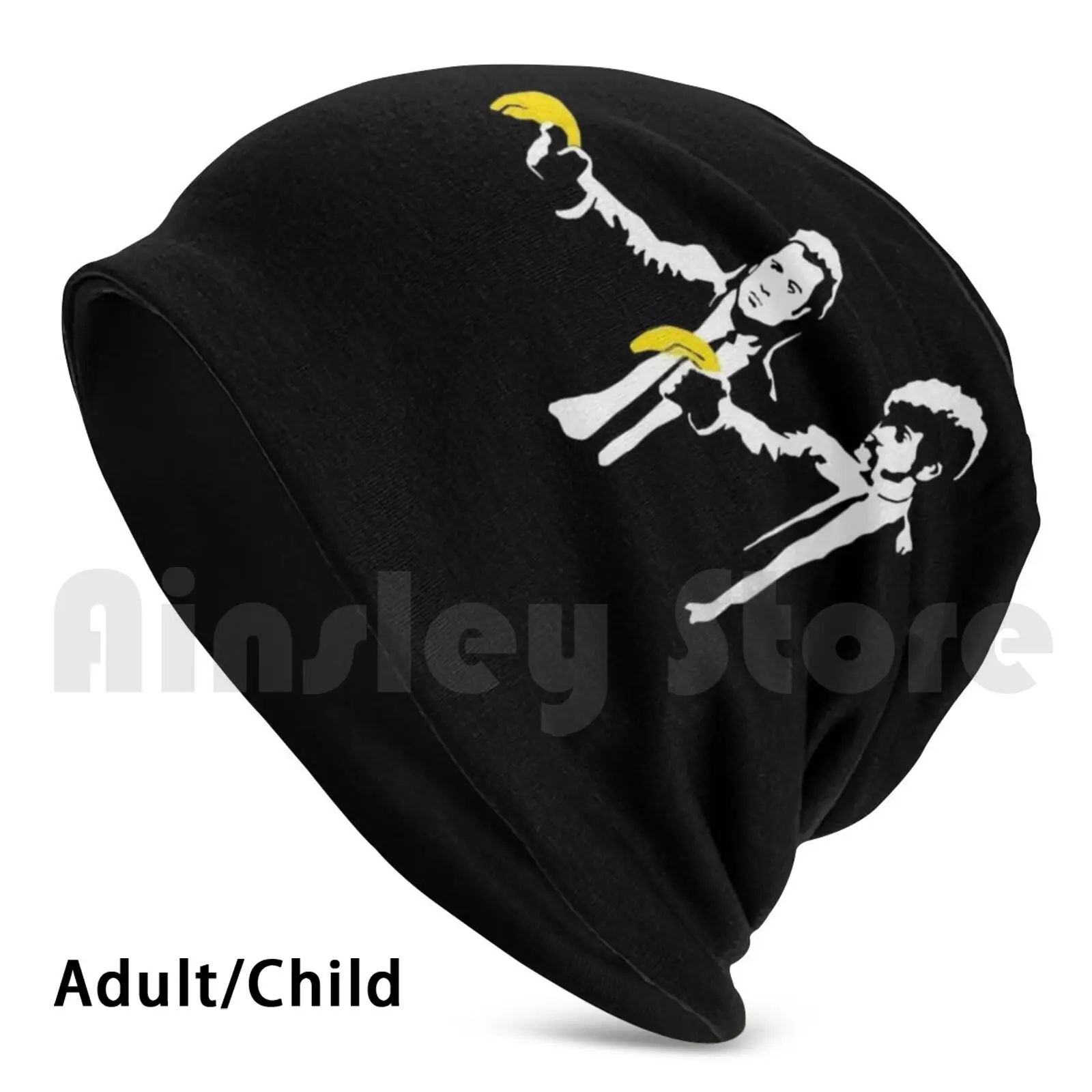 Banksy Pulp Fiction Beanie Hedging Cap Cuscino Con Stampa Fai Da Te Dismaland Banksy Pulp Fiction Banane Quintino Tarantino