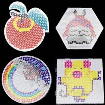 

Hama Beads Templates Board 5mm Perler Beads Base With Pattern Paper Pegboards Ironing Fuse Beads Templates Tangram Jigsaw Boards