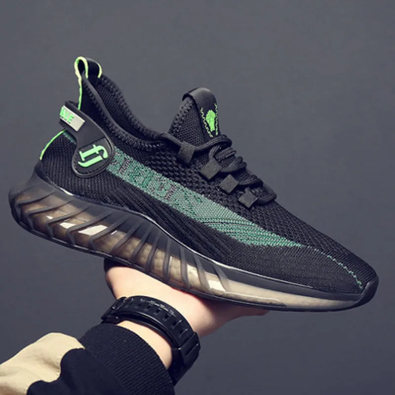 

2021 summer men's trend new sports shoes ins wild fashion mesh shoes lightweight casual comfortable breathable running