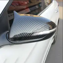 Зеркало заднего вида из углеродного волокна, аксессуары для автомобиля, модификация автомобиля для hyundai Elantra Avante