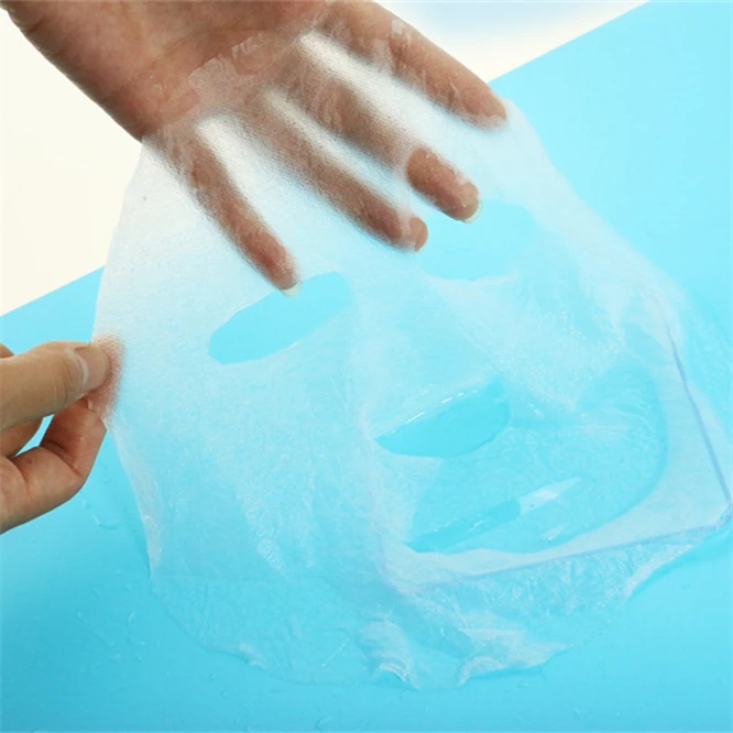 50pcs/pack DIY Natural Silk Face Mask Compress Masque Moisturizing Compressed Facial Masks Skin Care Beauty Facial Care
