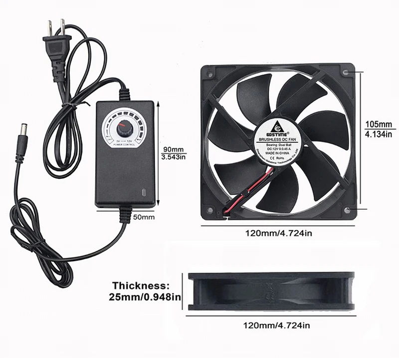 120MM fan 3