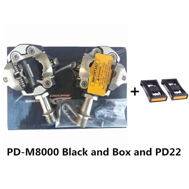 Shimano XT PD-M520/M540/M8000/M8020 горный велосипед/дорожный велосипед PD-R540/R550/5800/R7000 Верховая езда замок педаль самофиксирующаяся педаль - Цвет: M8000 Black 1