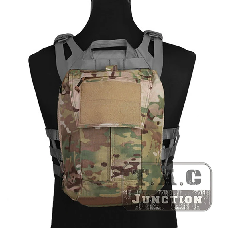 Emerson CP Style Tactical Vest Backpack Zip-on Panel Accessory Bag Plate Carrier Pouch For CPC NCPC JPC 2.0 AVS Vest Multicam