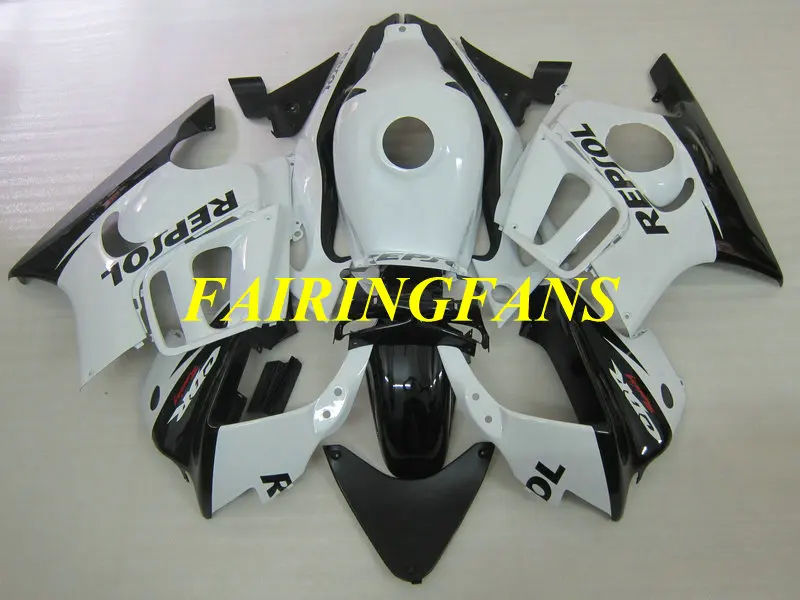Мотоцикл обтекателя тела для HONDA CBR600F3 97 98 CBR 600 F3 CBR 600F3 CBR600 1997 1998 ABS Обтекатели на кузов+ подарки HM01