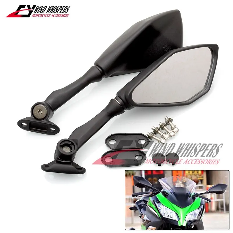 Мотоциклетные зеркала заднего вида для Kawasaki Ninja ZX6R ZX-6R ZX636 300 EX300 250 EX250 2013 2014 2015 2016 2017
