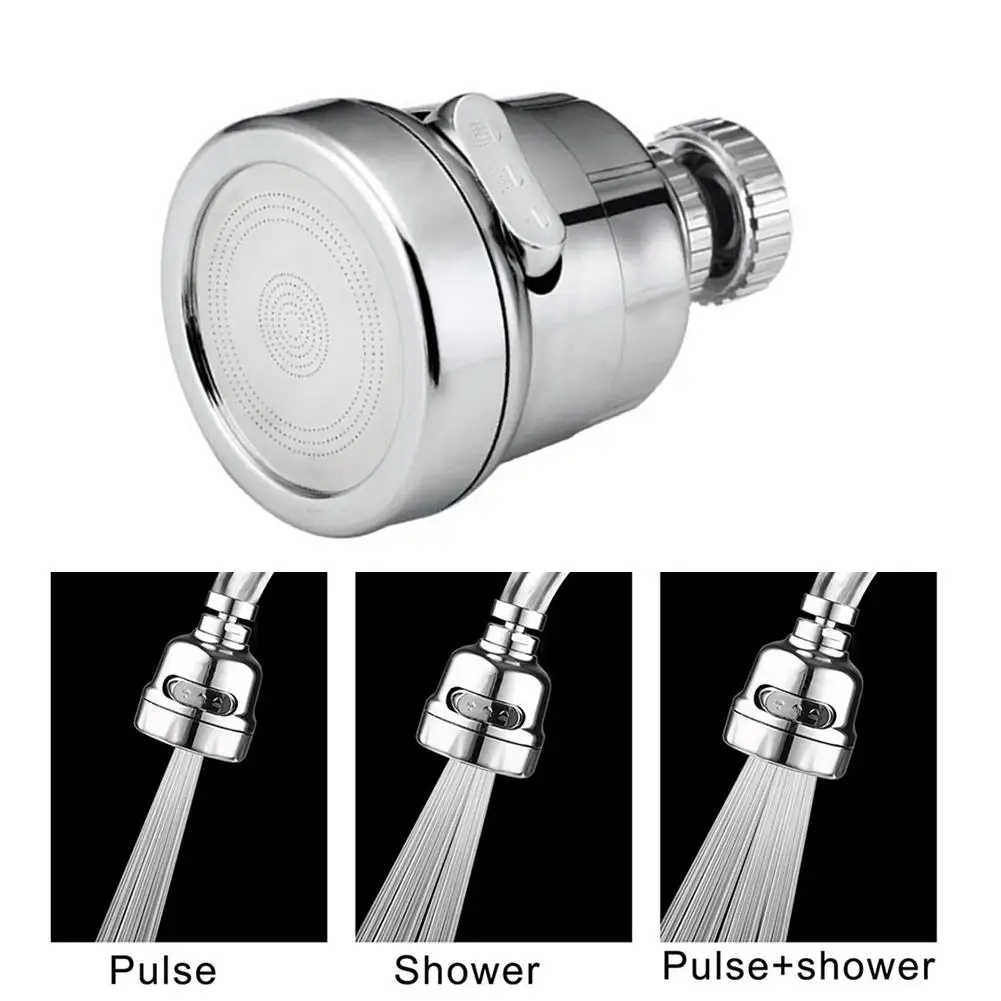 PULVERIZADOR DE grifo giratorio Universal, rociador antisalpicaduras, ahorro de agua, boquilla, aireador, cabezal de grifo para baño y cocina