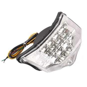 

Motorcycle LED Tail Light For Yamaha FZ6 2004 2005 2006 2007 2008 Clear Motorbike Intermitentes Blinker Lighting Accessories