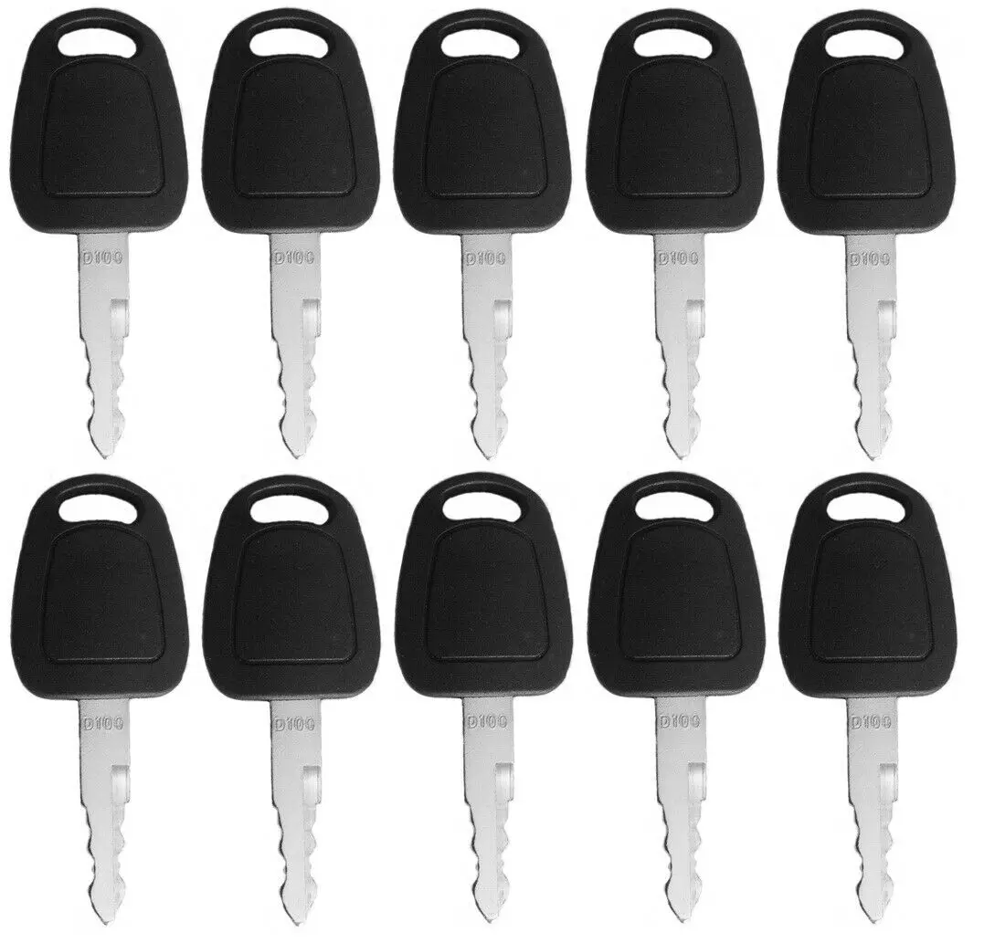 10pc Keys For Doosan Daewoo Terex For Bobcat E80 E900 Excavator # K1009605 D100