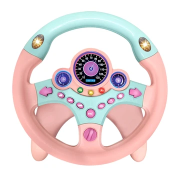 

Toy Car Wheel Child Baby Interactive Toy Child Steering Wheel with Light Sound Simulation Driving Car Toy Early Education Gift