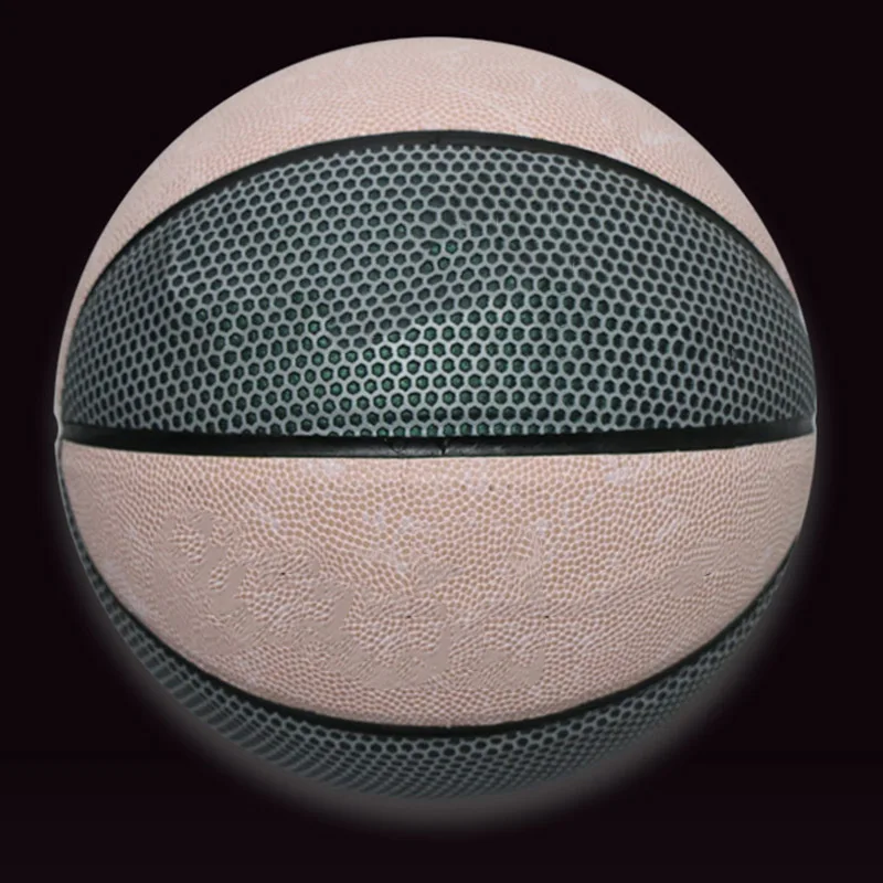 Самовзгорающийся светящийся ночной баскетбольный люминесцентный баскетбольный уличный баскетбольный шоу для тренировочного матча XR-Hot