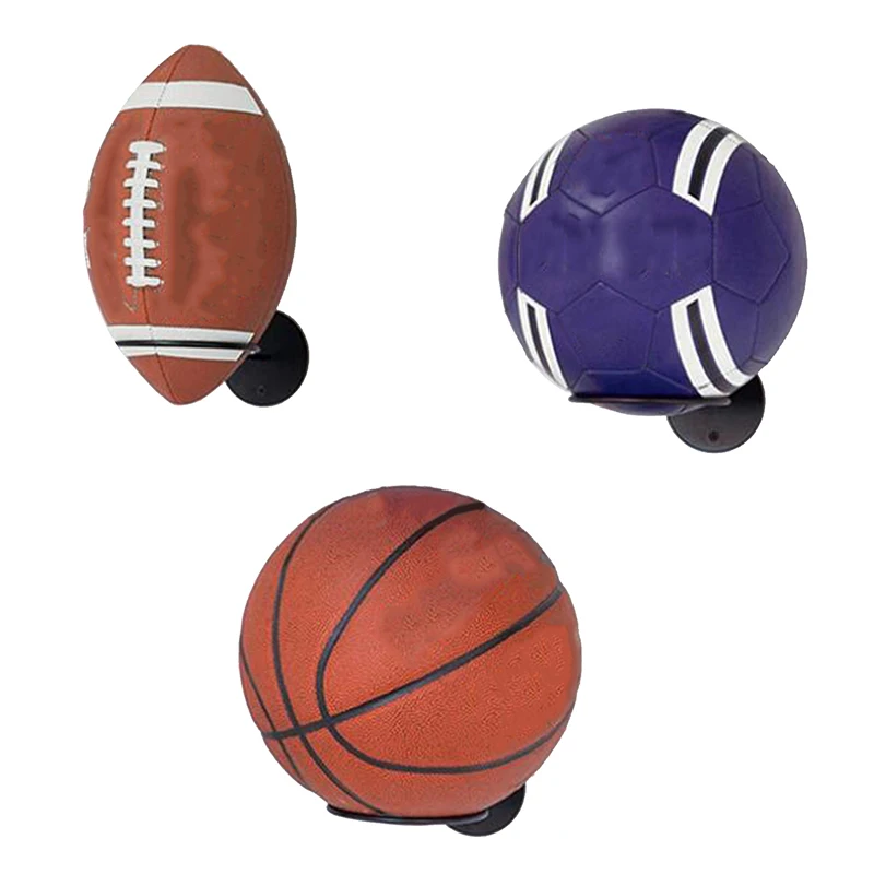 Description Picture 4 of item2024 Soccer Ball Football Basketball Wall Storage Display Sports Ball Holder Display Volleyball Medicine Ball