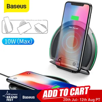 

Baseus Collapsible Qi Wireless Charger for iPhone 11 Pro Max X XR XS Multifunction Fast Wireless Charging for Samsung S9/S9+/S8
