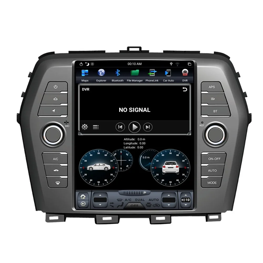 PX6 Android 9,0 Автомагнитола Tesla вертикальный экран для Nissan Maxima- навигация без dvd-плеера Авто AC Edition