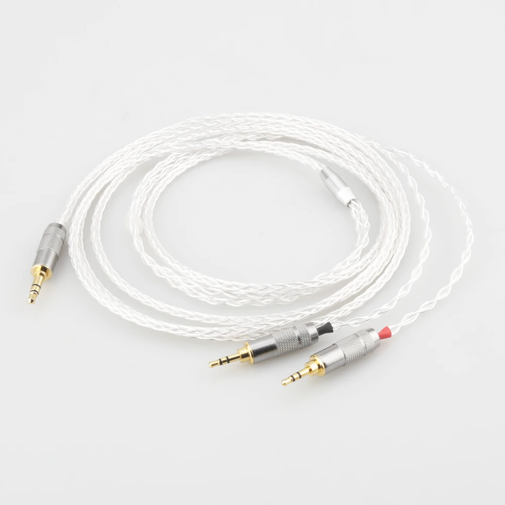 HiFi Cable 3 5mm stereo Male Compatible with Hifiman HE400S HE 400I HE 400i 2 5mm Plug Version HE560 HE1000 Headphone