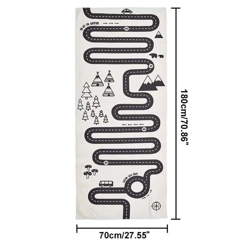 Домашние Приключения детские игры мат коврик для ползания для детей игровой коврик Детский ковер