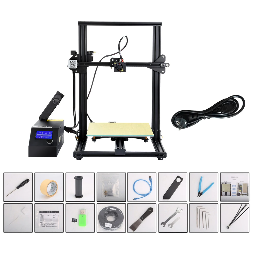 Ender-3 /Ender-3 Pro 3D Printer DIY Kit 3D printer Large Size I3 mini Resume Power Failure Printer ender 3 impresora 3D