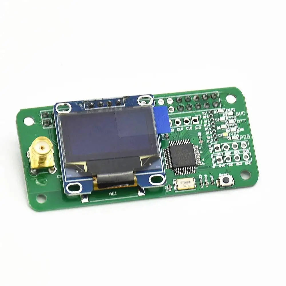 Антенна + чехол OLED MMDVM Поддержка точки доступа P25 DMR YSF для Raspberry pi|Балласты| |