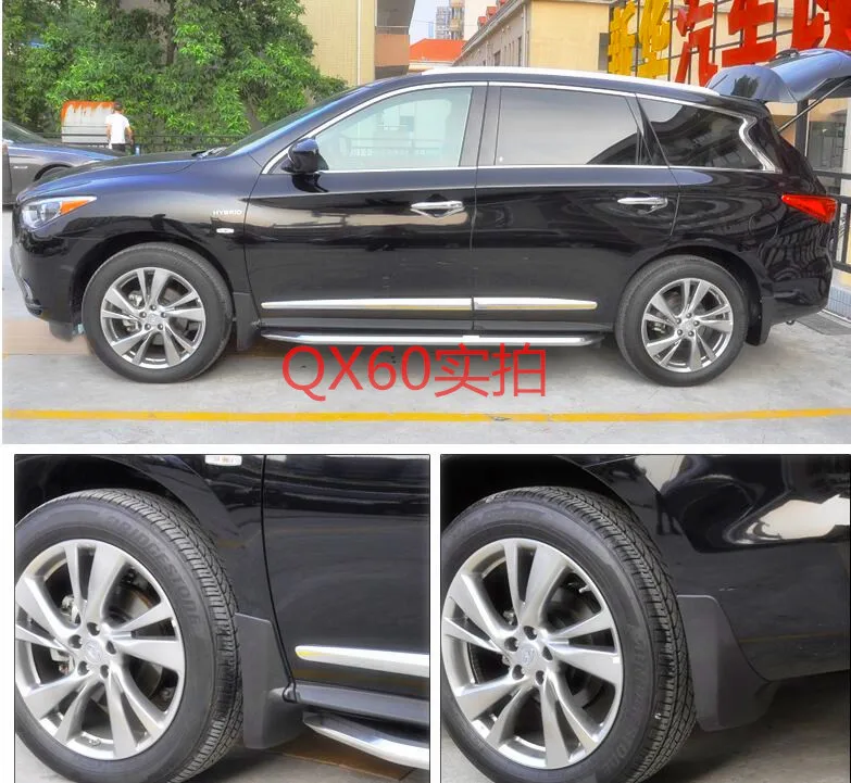 Брызговики для Infiniti QX50QX60 QX30 EX25 Q50L QX70 Q70L FX35 M25 JX35 внешний вид Защитная модифицированное крыло