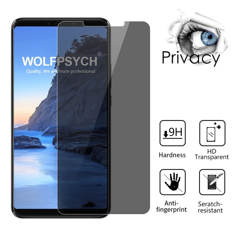 phone screen guard Privacy Screen Protector For Xiaomi Mi 11T 10T 9T Pro Lite Anti-spy Tempered Glass For Xiaomi Pocophone F1 Poco X3 M3 F2 Pro F3 mobile screen protector